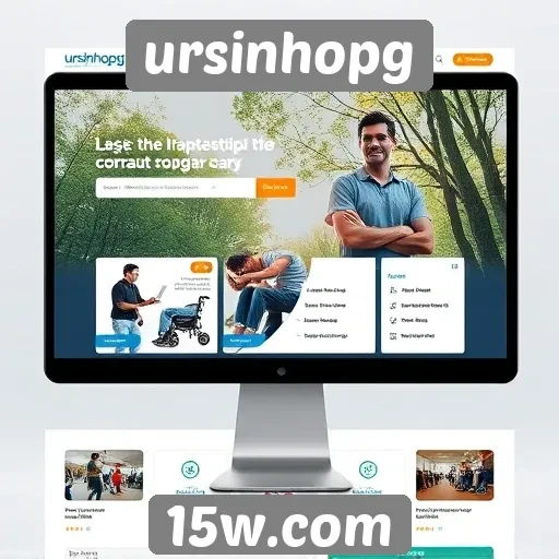 revisão do design do site ursinhopg